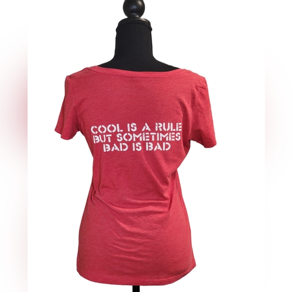 Huey Lewis And The News 2016-2017 Concert Tee Sometimes Bad is Bad Large - Picture 5 of 11